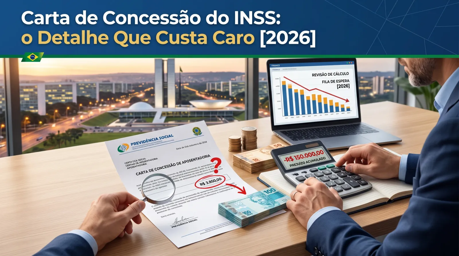Ilustração do guia sobre Carta de Concessão do INSS: o Detalhe Que Custa Caro