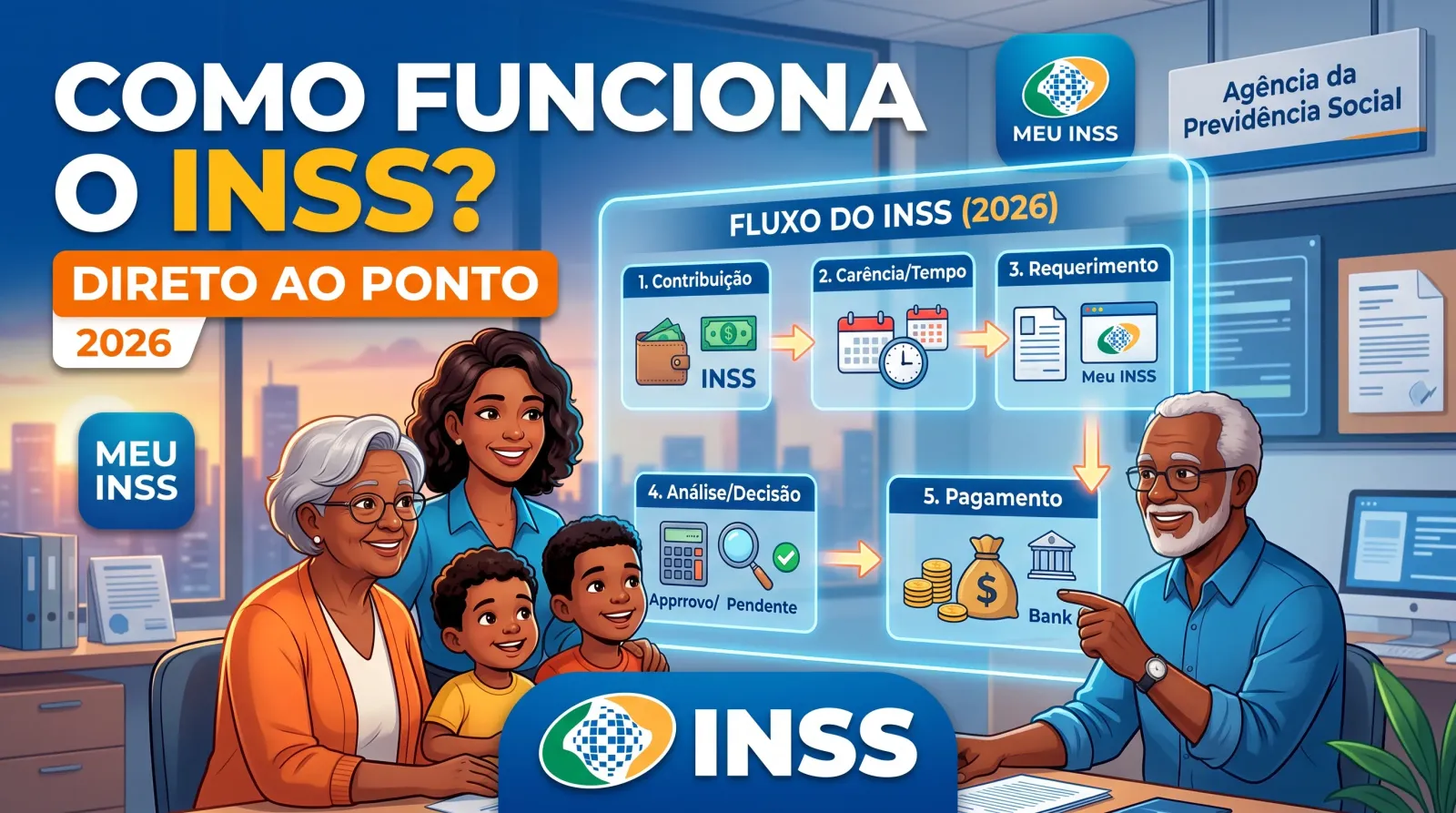 Como Funciona o INSS Direto ao Ponto (2026)