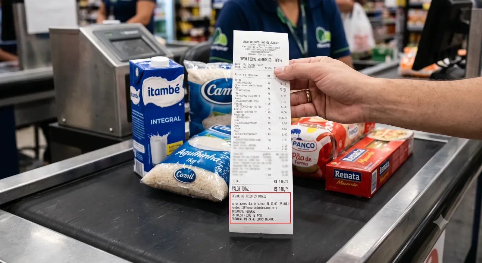 Entender o valor do imposto discriminado na nota é o primeiro passo para compreender o verdadeiro custo de vida.