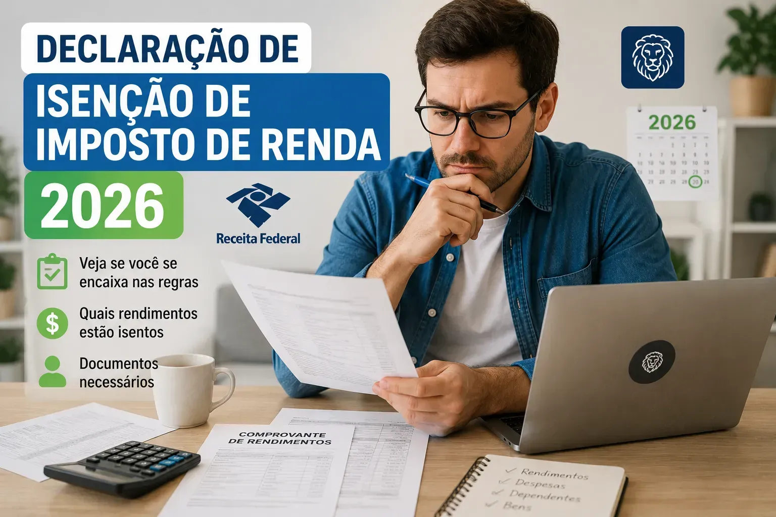 Evolução da faixa de isenção do Imposto de Renda e impacto da nova regra de 2026. - Fonte: Imagem gerada por IA (DALL·E / ChatGPT)