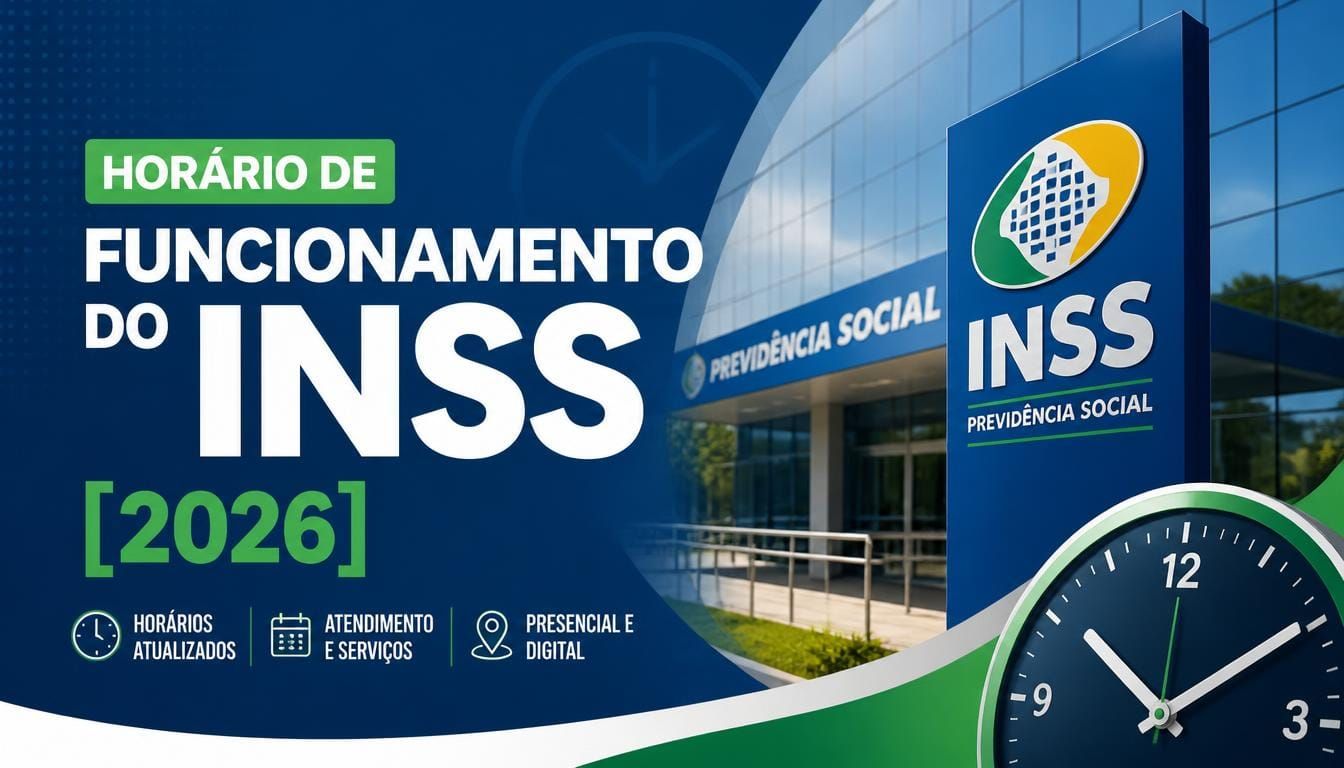 Ilustração do guia sobre Horário de Funcionamento do INSS