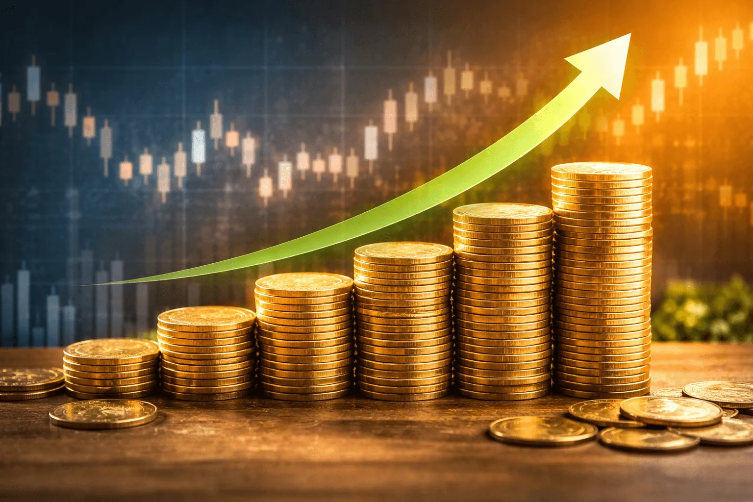 Rentabilidade e crescimento no banco alfa de investimentos - Fonte: Imagem gerada por IA (DALL·E / ChatGPT)
