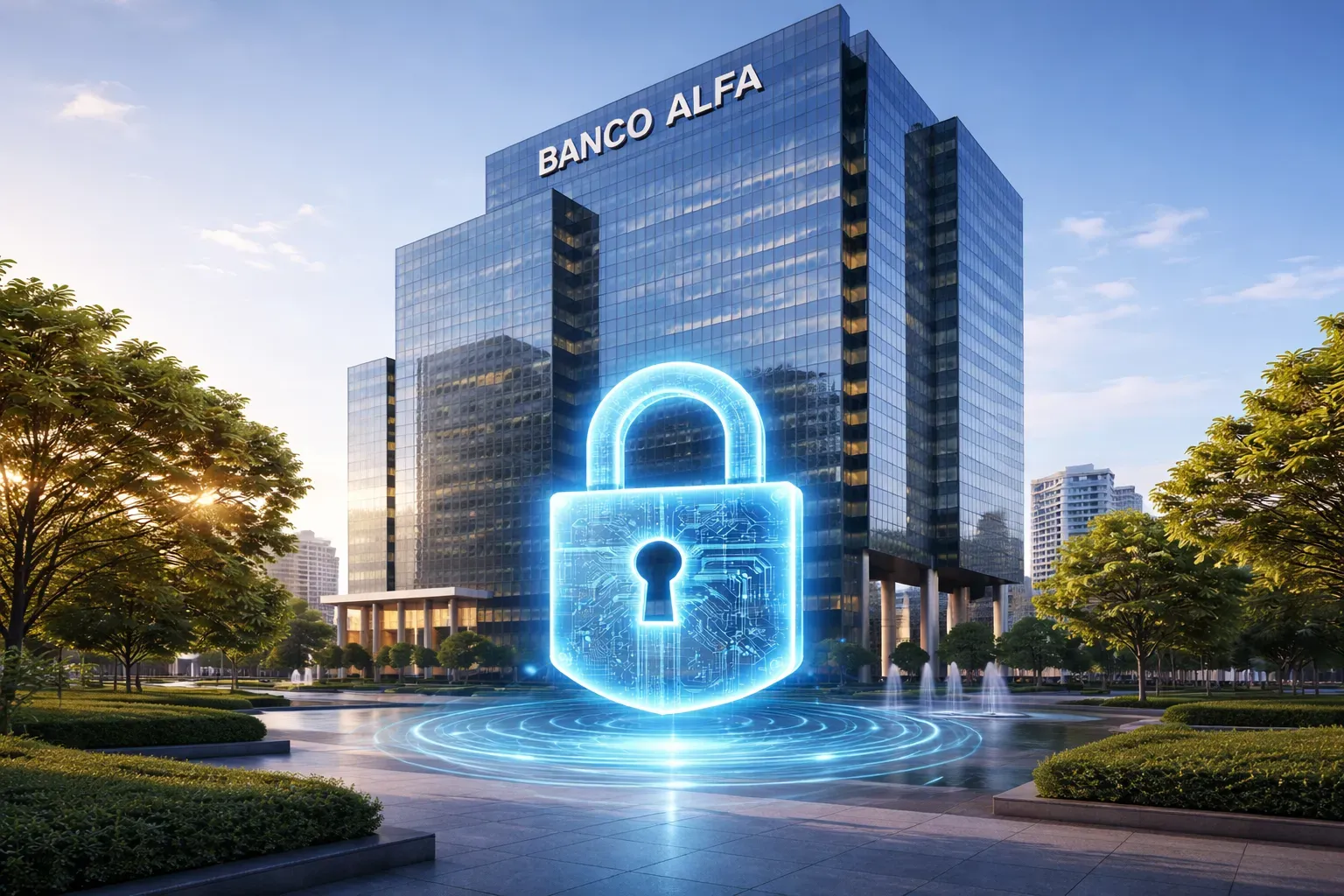 Segurança bancária e proteção patrimonial são fatores decisivos ao escolher uma instituição financeira. - Fonte: Imagem gerada por IA (DALL·E / ChatGPT)