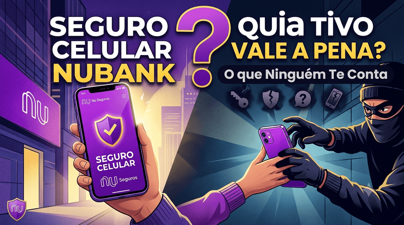 Ilustração do guia sobre Seguro Celular Nubank Vale a Pena? O que Ninguém Te Conta