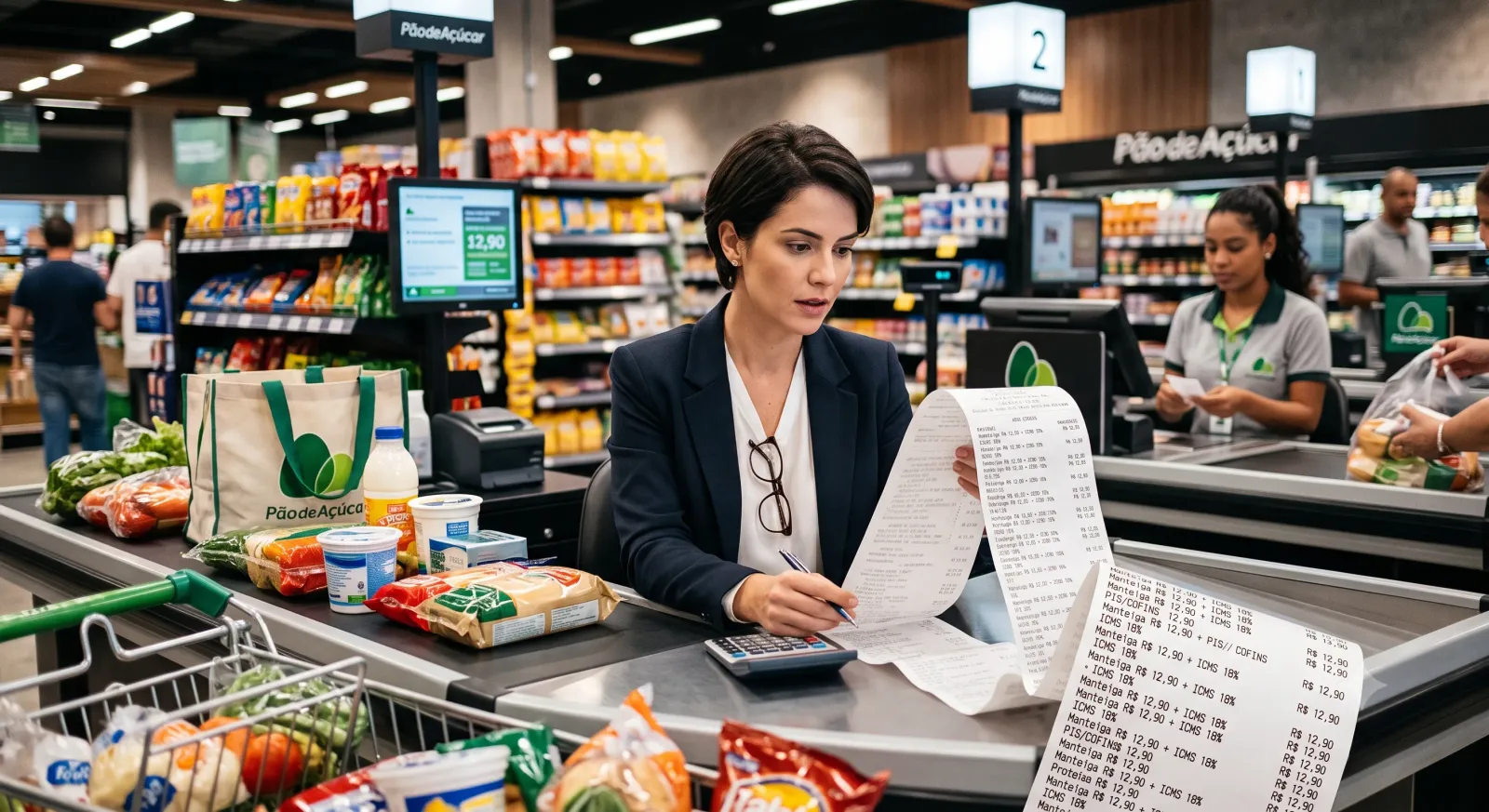 Ilustração do guia sobre Valor do Imposto no Mercado: Quanto Você Paga Sem Saber?